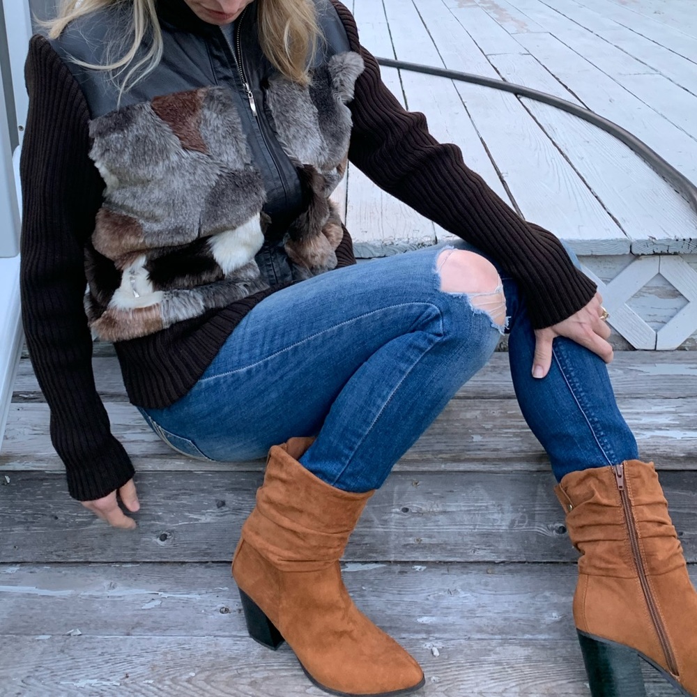 Fur Jacket/Boot Bundle